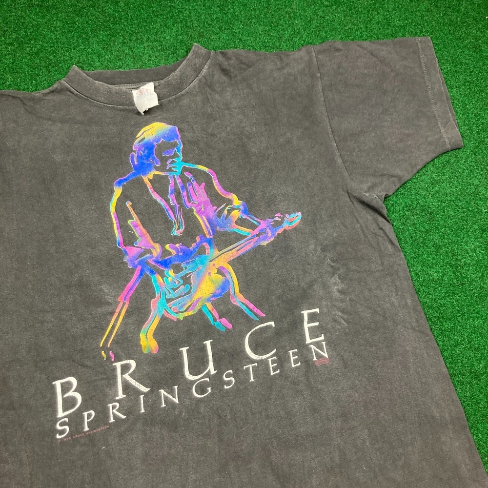 Bruce Springsteen Graphic Short Sleeve Tee - Black